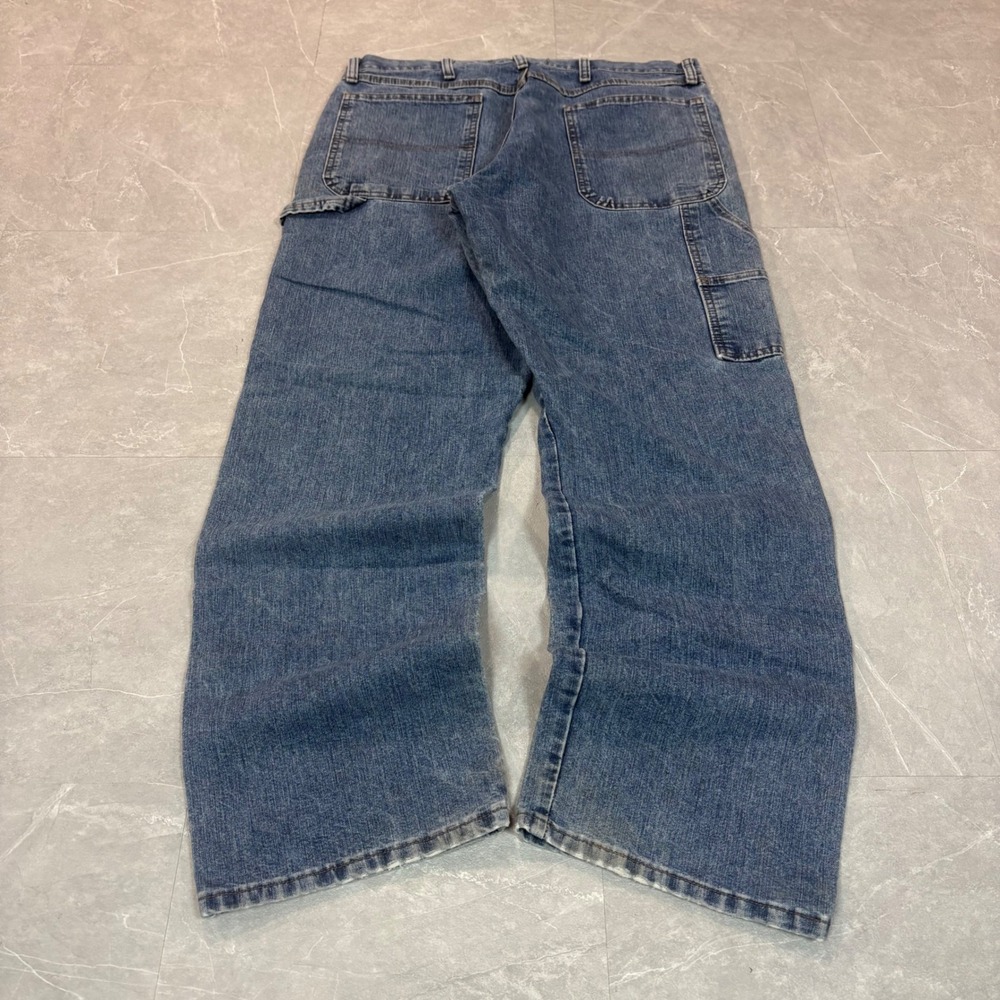 Wrangler Riggs Workwear Mens Blue Carpenter Jeans ZM400AS 34x32